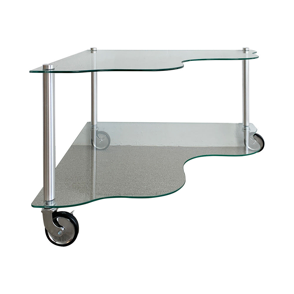 VAMIR バミル ウェーブトロリーサイドテーブル