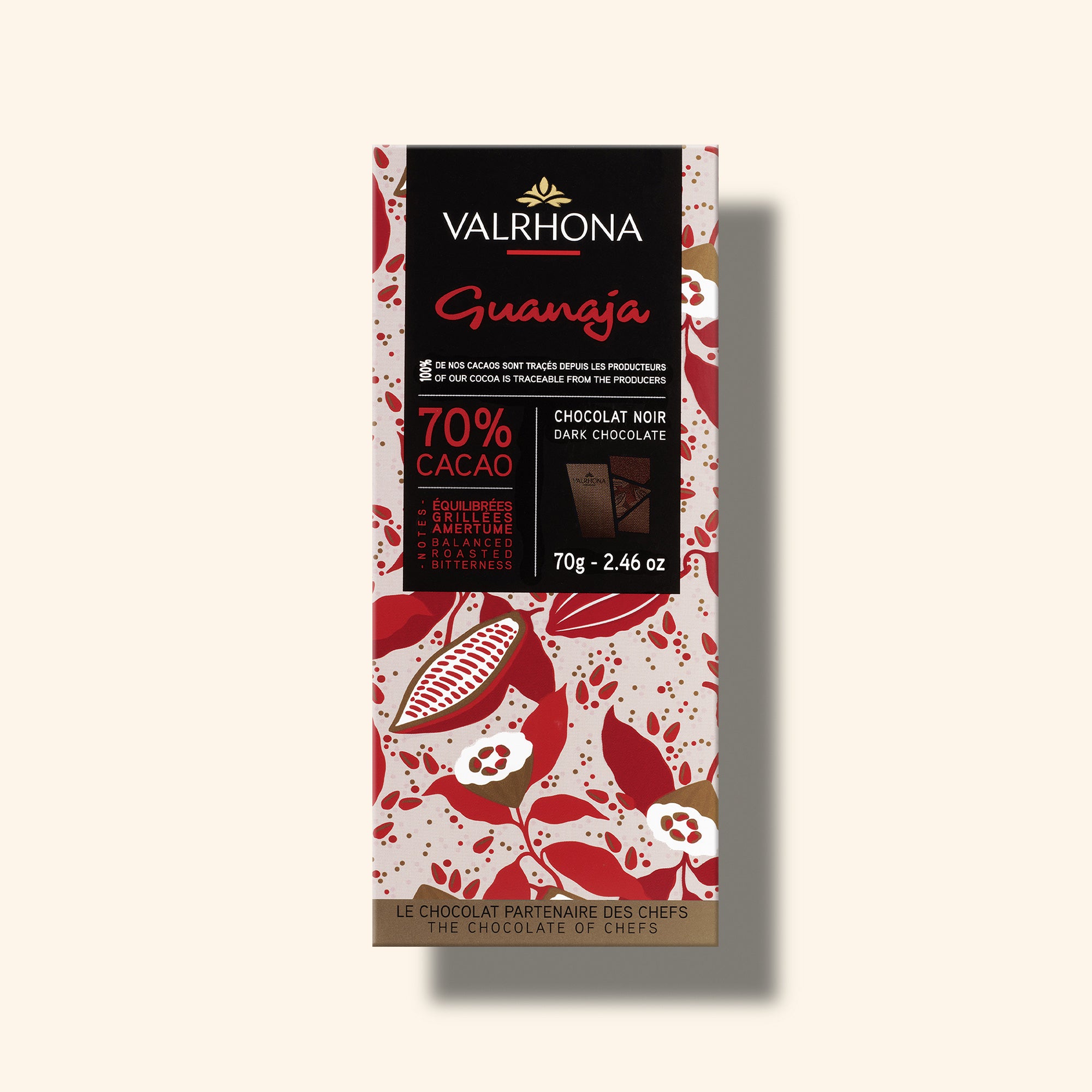 Dark Chocolate Bar Guanaja 70% - Exquisite Dark Chocolate