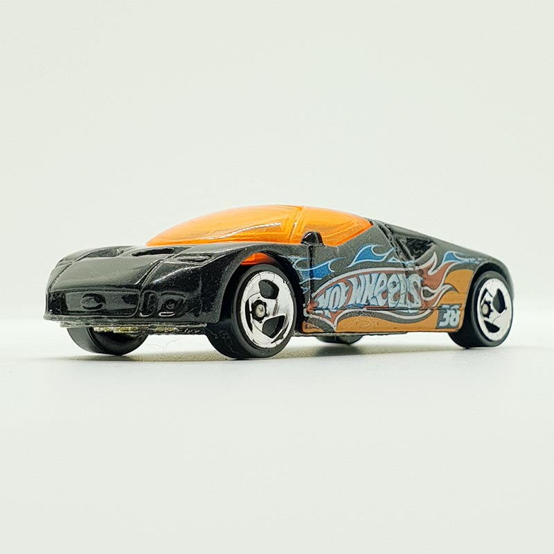 Vintage 1997 Black Ford GT-90 Hot Wheels Car | Old School Car