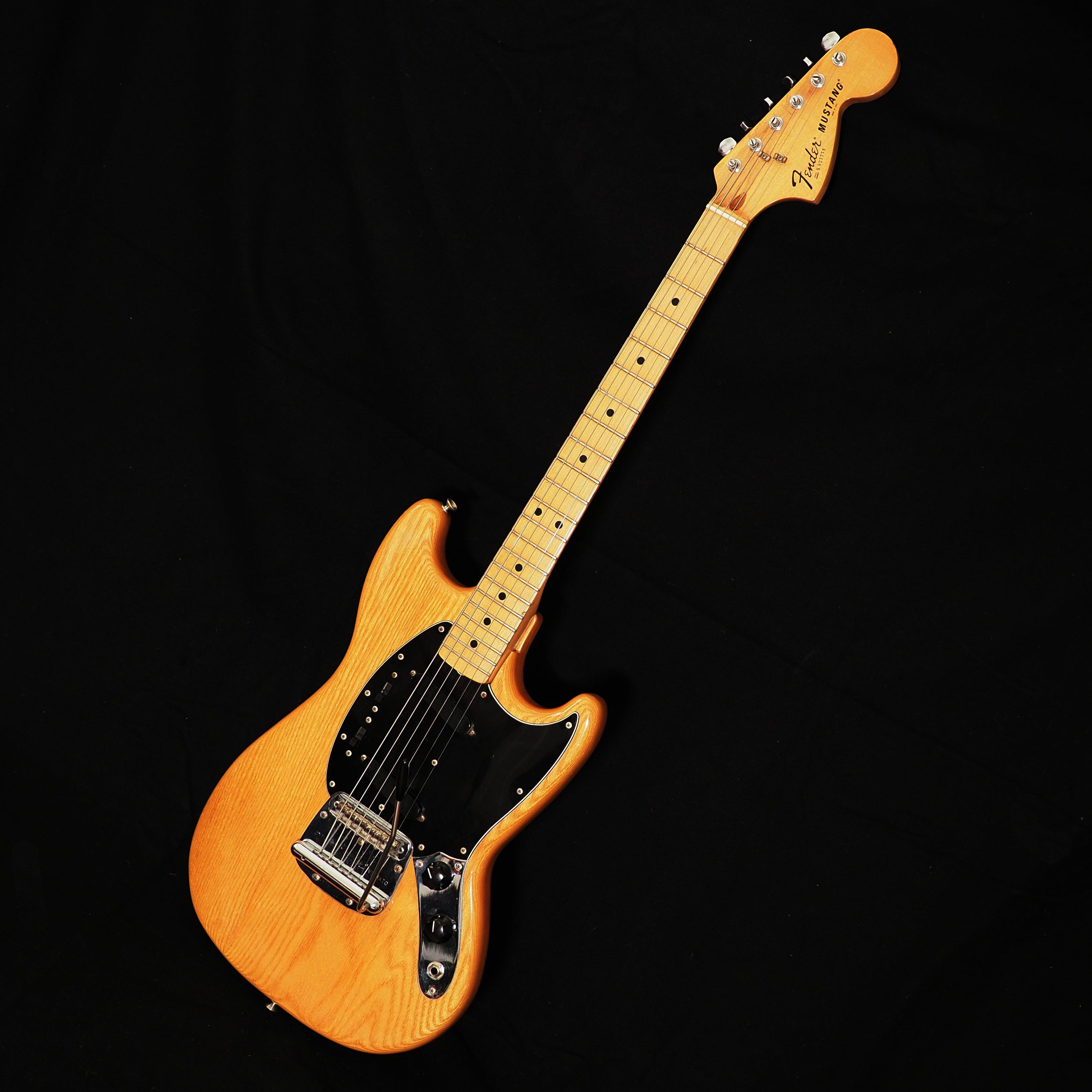 Fender Mustang from 1978 in natural Ash – wurst.guitars