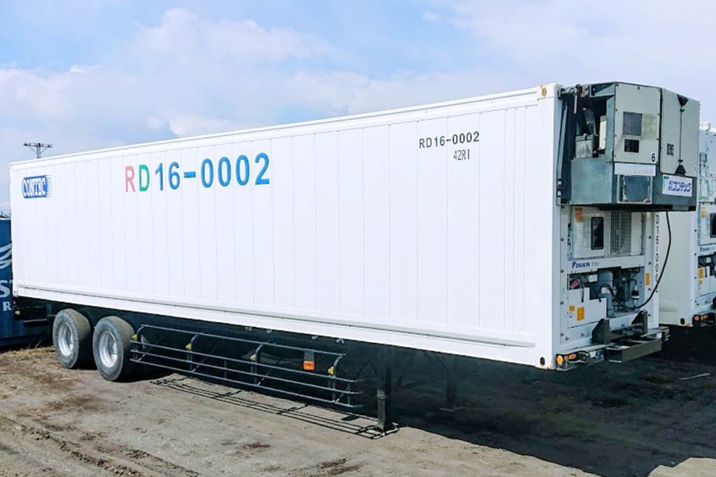 コンテナ型セミトレーラー3点セット |海上コンテナ・冷凍コンテナ