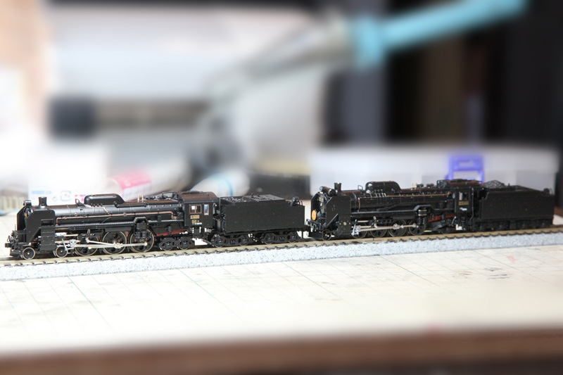 TOMIX C61 20 をKATO D51 498と重連 | LRM : 鉄道模型 ジオラマ