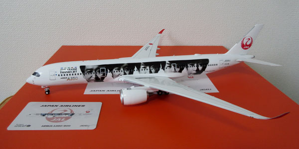 1/200 JC Wings JAL A350-900 20th ARASHI THANKS JET JA04XJ