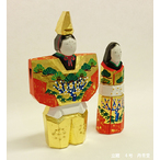 奈良の一刀彫雛人形・立雛3号（神泉作） 商品詳細 丹青堂｜書道用品