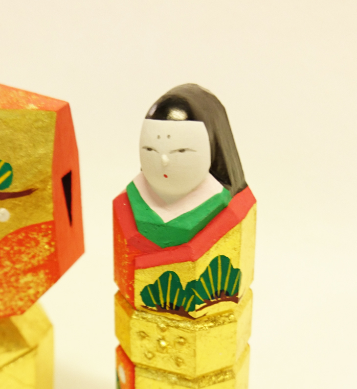 奈良の一刀彫雛人形・立雛3号（神泉作） 商品詳細 丹青堂｜書道用品