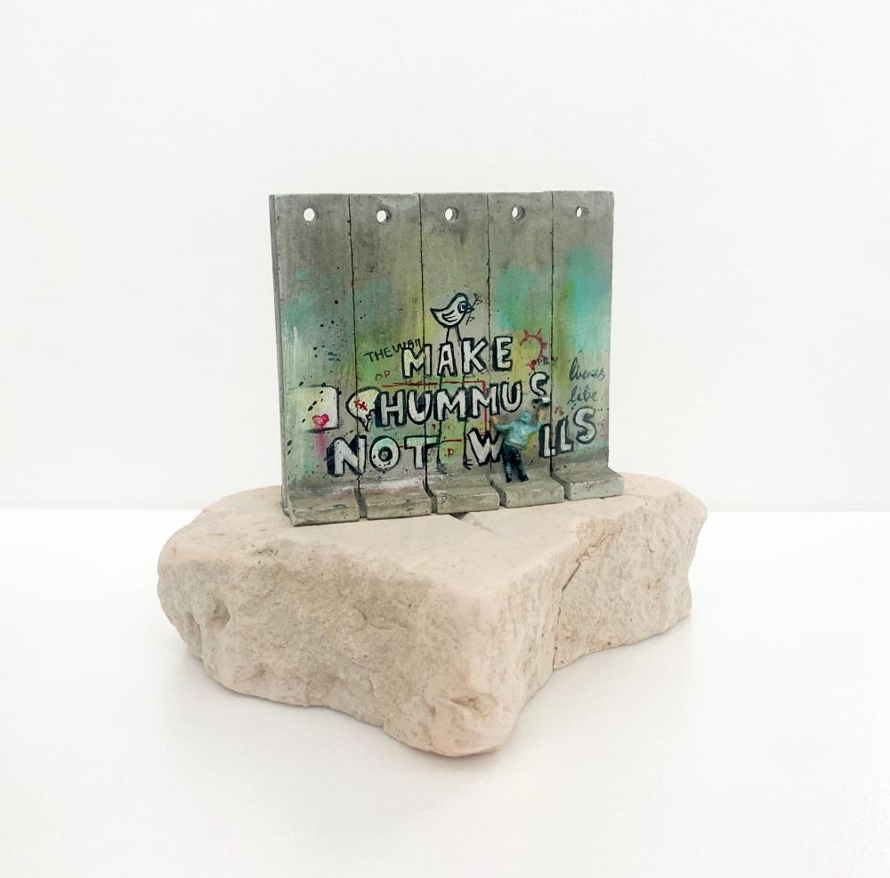 The Walled Off Hotel Souvenir Wall Sections # 1144 5B ( MAKE