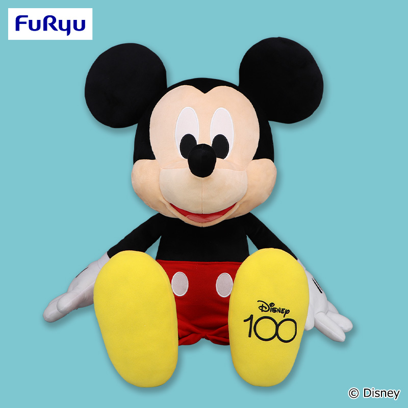ミッキーマウス 【MD】100th超超BIG DXぬいぐるみ□数量限定