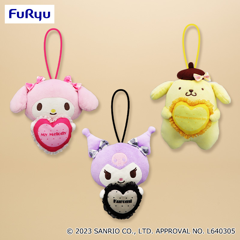 サンリオキャラクターズ 推しごとダイアリーハートリボンぬいぐるみ