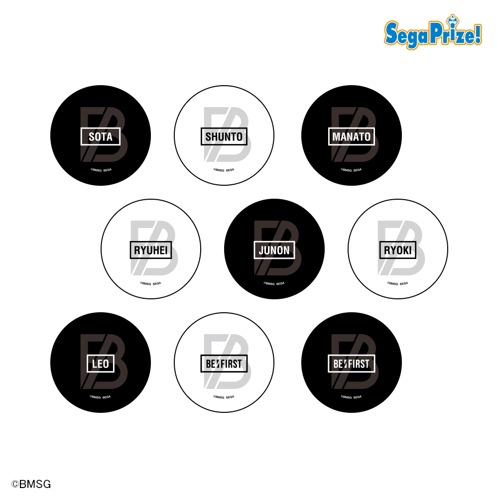 BE:FIRST 缶バッジ｜タイトーの7月のおすすめプライズ