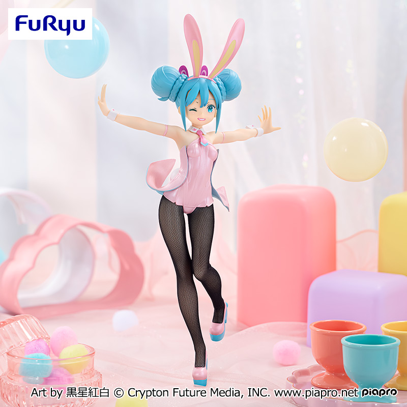 初音ミク BiCute Bunnies Figureー初音ミク ウィンク・パールピンクver