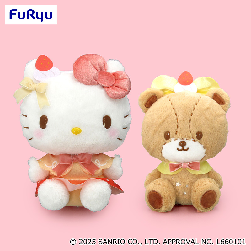 ハローキティ きらきらおやつタイムBIGぬいぐるみ｜タイトーの7月の