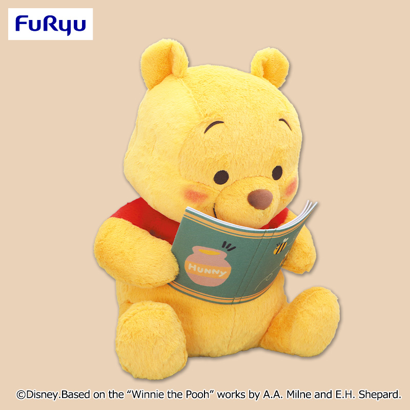 くまのプーさん BOOKS FukuFuku 超超BIGぬいぐるみ｜タイトーの7月の