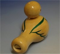 鳩笛(柳宗理)／老舗高亀－鳴子こけしと木地玩具