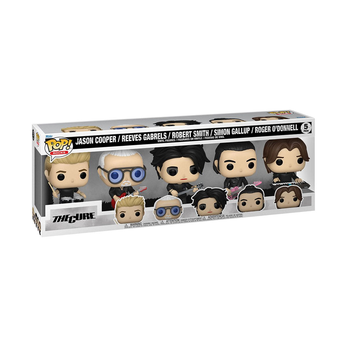 The Cure - Funko Pop! Rocks 5-pack Vinyl Figure Set | Tall Man