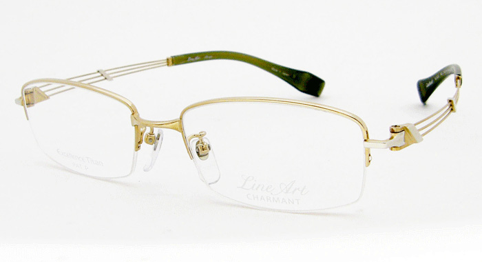 ラインアート XL1012 col.WG（ホワイトゴールド）メガネ/タタラメガネ