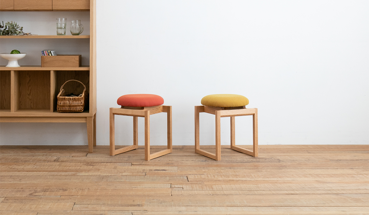 CLANK Stool | 立野木材工芸 |【公式】国産家具メーカー Tateno Wood Art