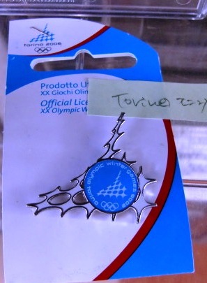 トリノオリンピックピンバッジ【カンバーランドジャパン】