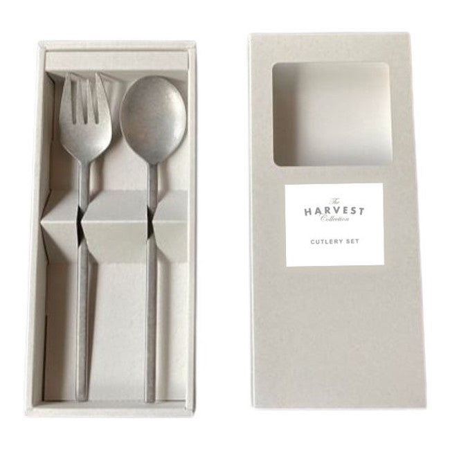 スッカラ&ポク カトラリーセット BOX入 シルバー 銀 ヴィンテージ 韓国