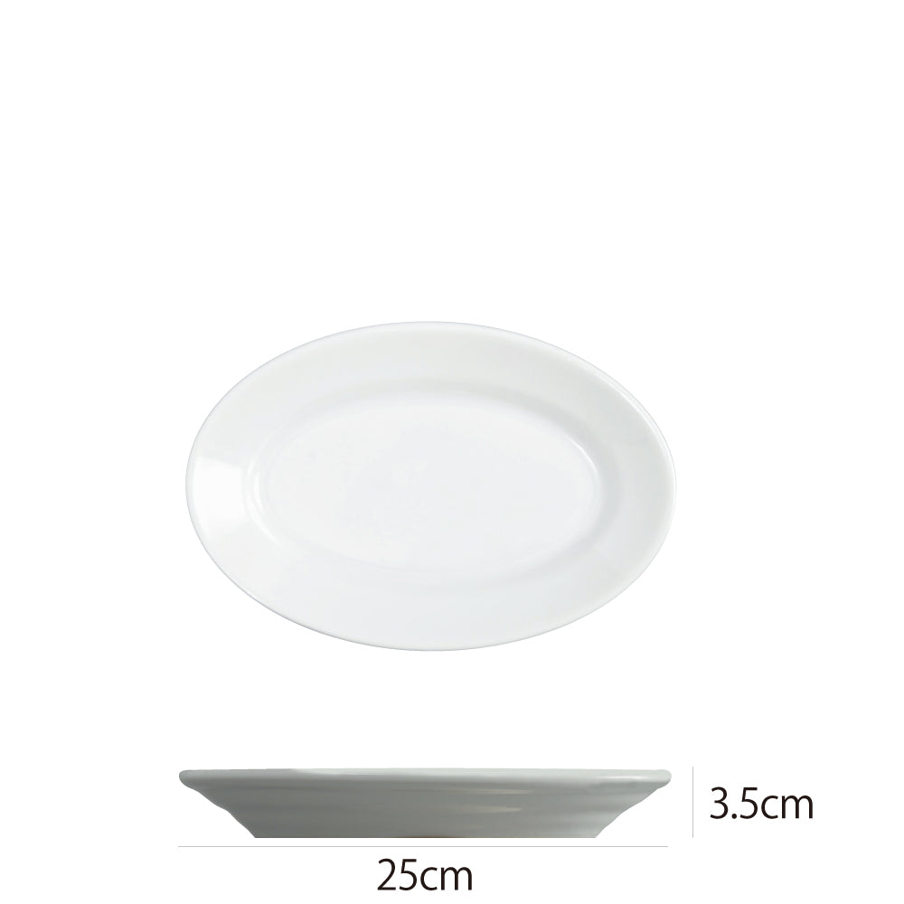 Saturnia(サタルニア) チボリ オーバルプレート25cm 食器 – THE