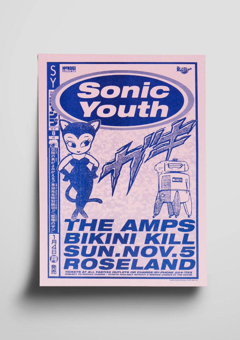 Sonic Youth Poster – The Indie Planet