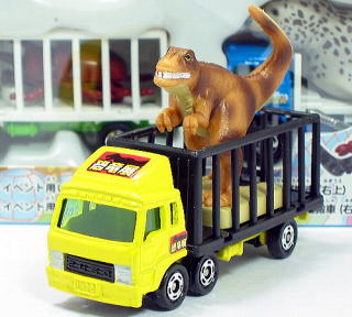 トミカの時 ゆかいなトレーラーセット4 イベント用恐竜運搬車