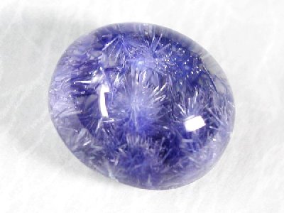 デュモルチェライトインクォーツリング指輪