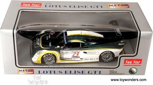 Sun Star - Lotus Elise GT1 Bentton (1:18, Green/White) 1071