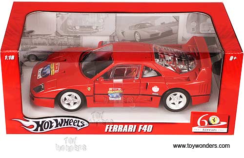 Mattel Hot Wheels - 60th Anniversary Ferrari F40 Hard Top (1:18