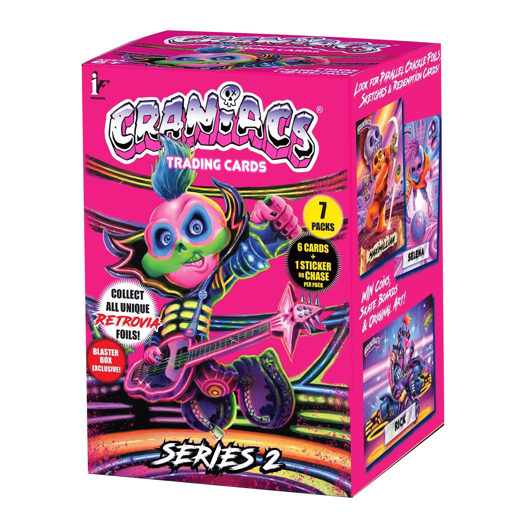 Craniacs Series 2 Blaster Box | 7 Packs | Free Shipping