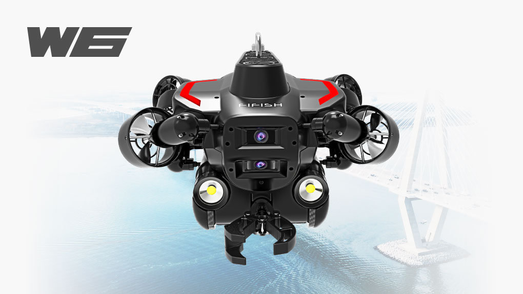 産業用水中ドローン FIFISH W6 | DANCE! 東洋物産株式会社