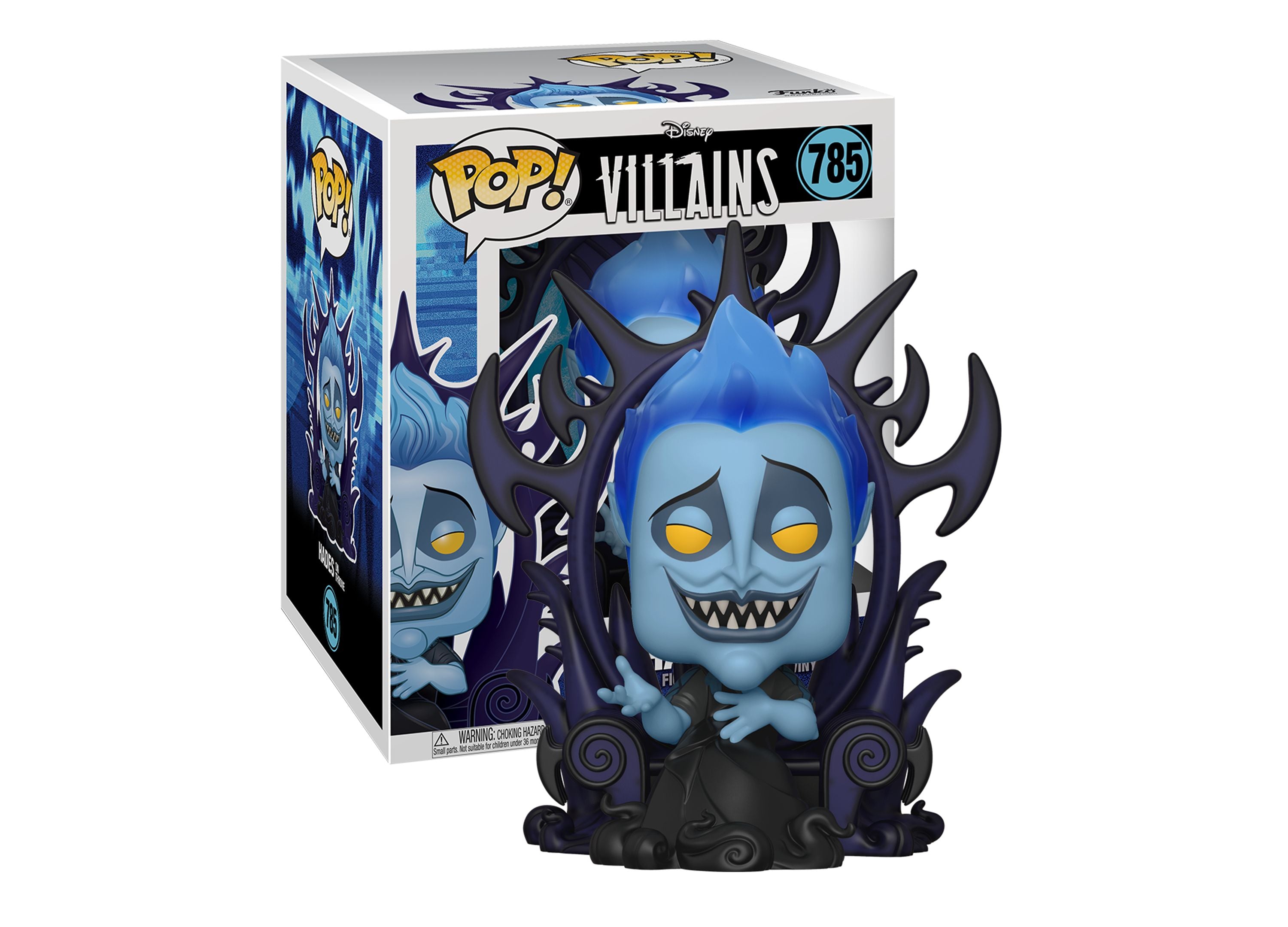 Funko POP! Deluxe: Disney Villains - Hades on Throne 6-inch Vinyl