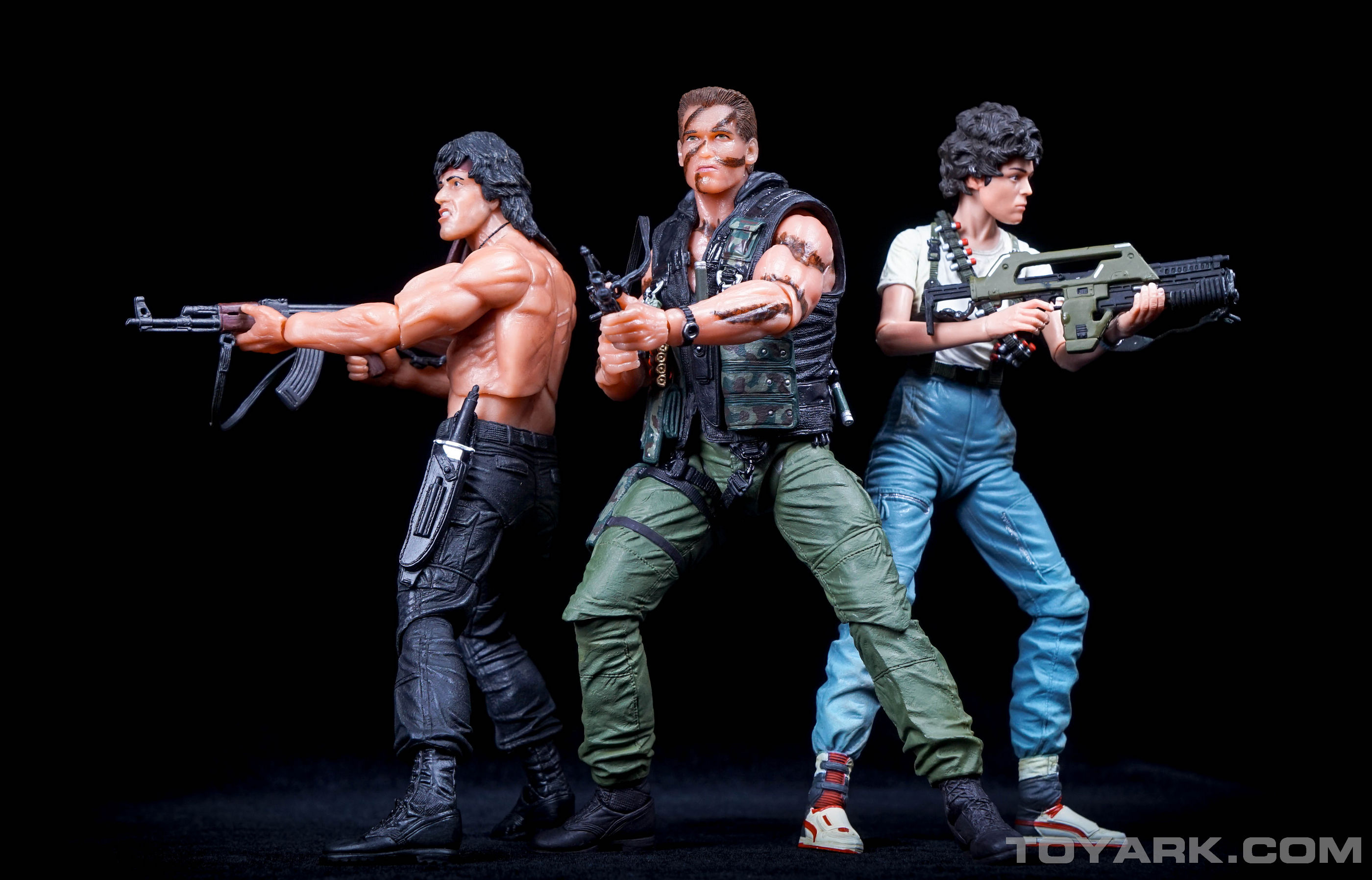 Early Look - Commando John Matrix Ultimate Figure by NECA - The
