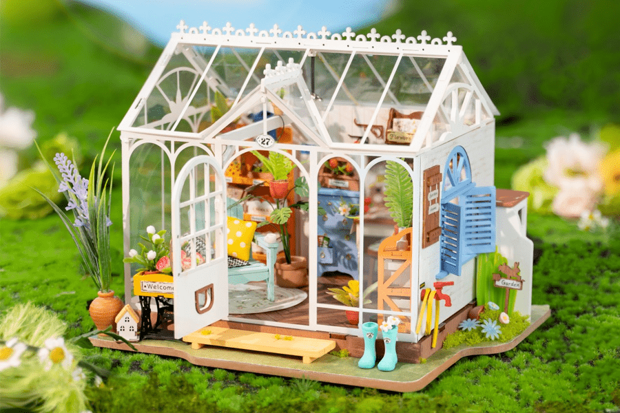 新商品】お花や植物がたっぷりのミニチュアハウスが登場！「ガーデン