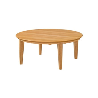 METTE(メッテ) こたつテーブル Φ1000 ナチュラル/ウォールナット