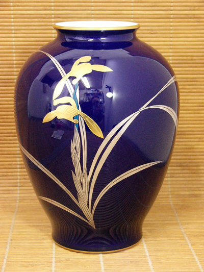 香蘭社 花瓶 蘭 【器道楽】