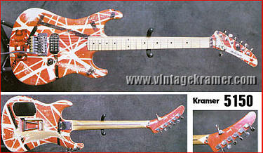 Edward Van Halen's Kramer 5150 Hybrid Guitar