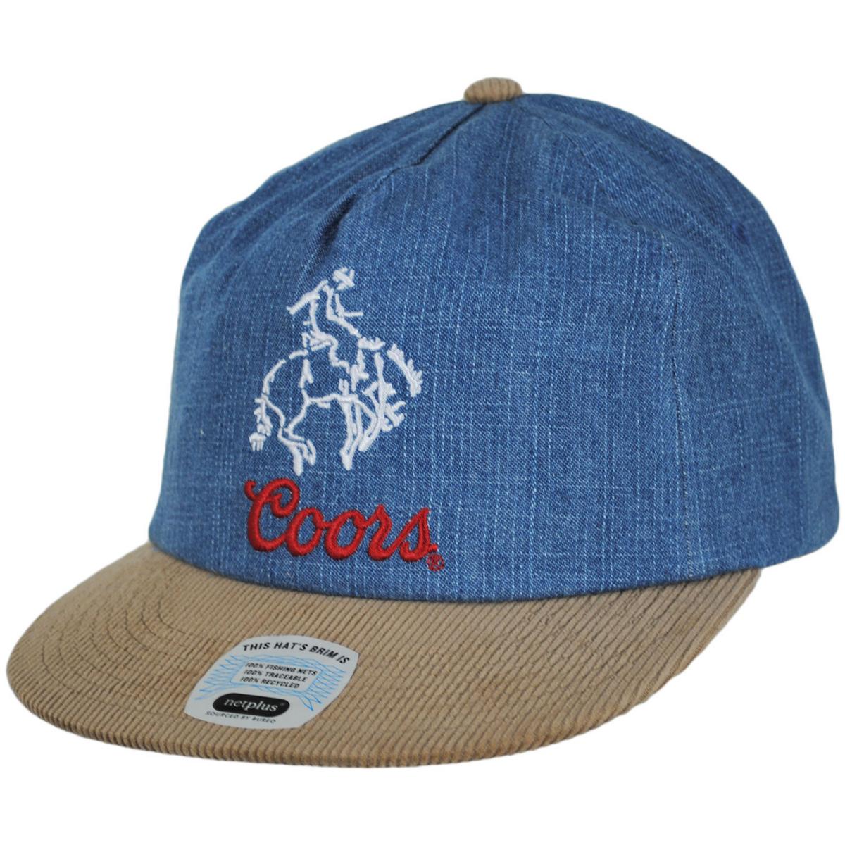 Coors Colt HP Denim & Cord Snapback Baseball Cap – Village Hat Shop