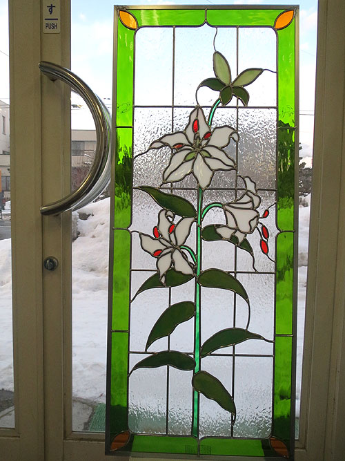 カサブランカステンドグラスパネル完成 | ステンドグラス・ビトロ コラム