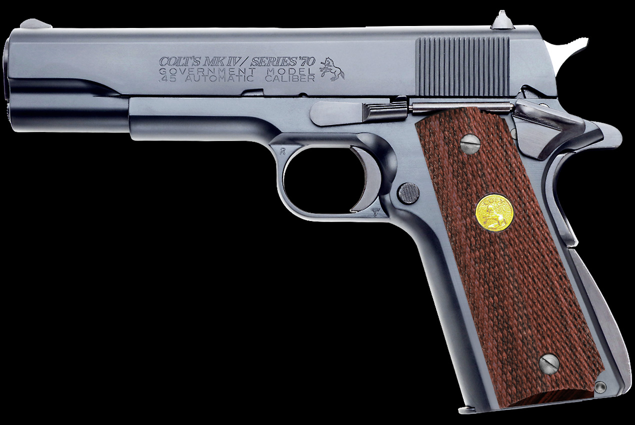 完売】WA【コルト】MkIVシリーズ70 ウッドグリップ付 【WESTERN ARMS】