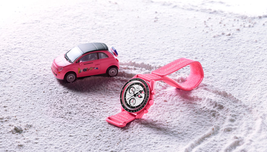 ピンクのミニカーを見つけたらGETだぜ！ 「バイオセラミック ムーン