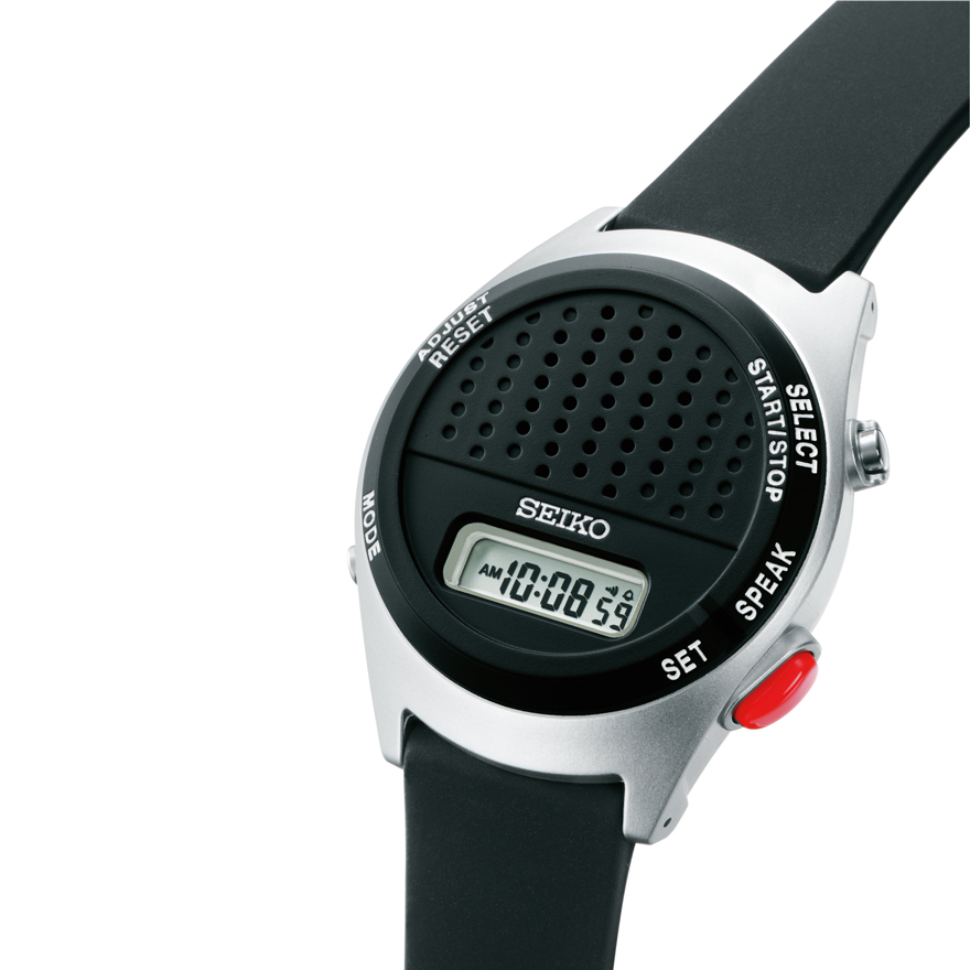 セイコーの音声デジタルウオッチが、インクルーシブデザインの考え方に