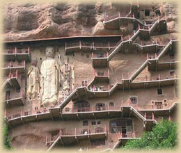 麦積山石窟 - 中国旅行専門サイトー西部旅情