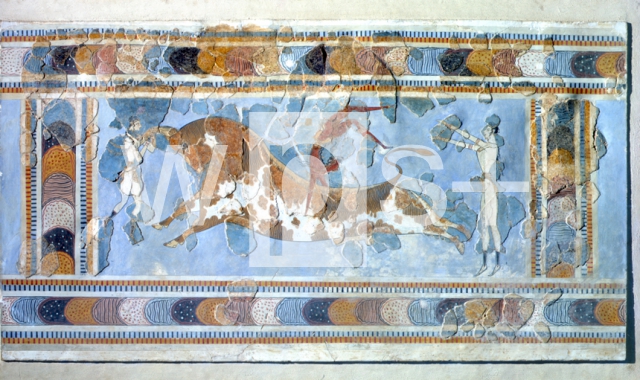 牛跳び - 古代美術 | wps+（ワールド・フォト・サービス）