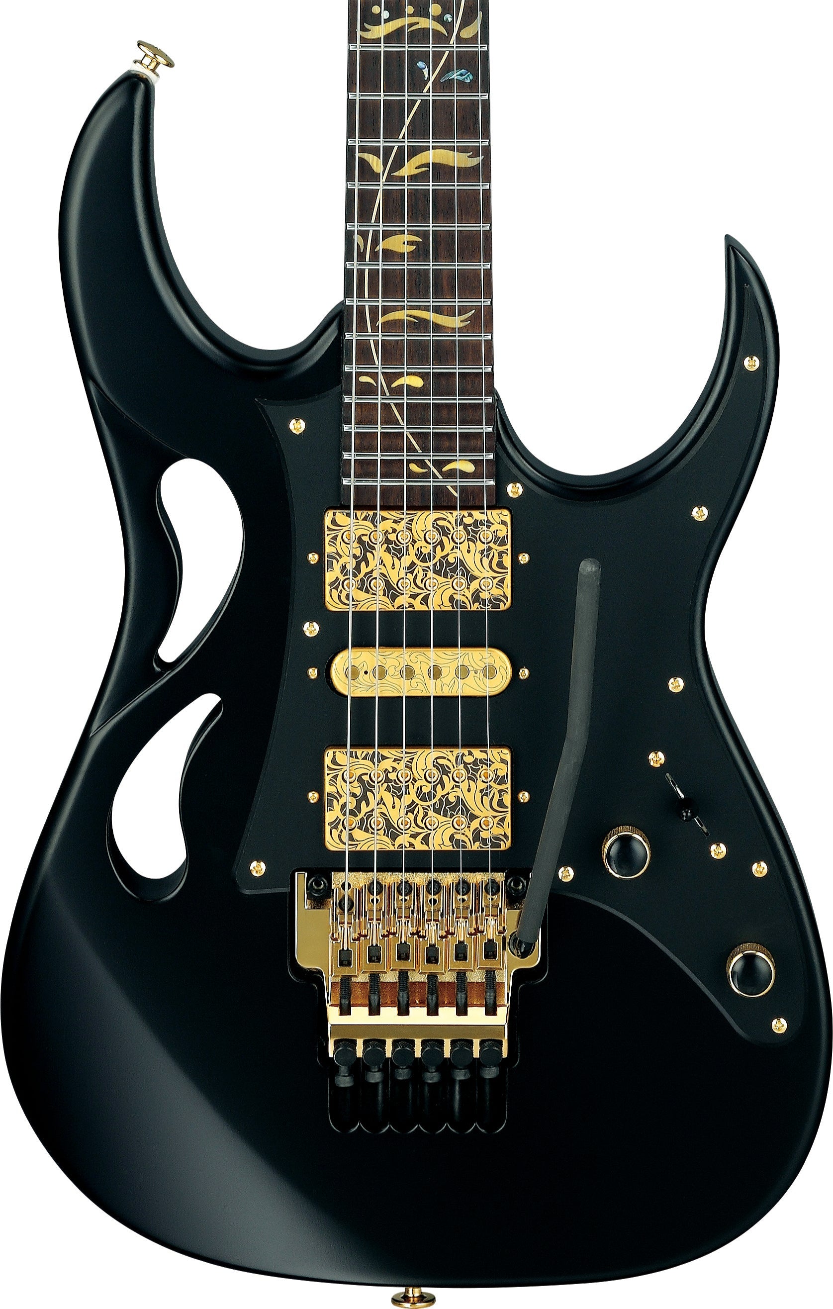 Ibanez Steve Vai Signature PIA3761 Electric Guitar - Onyx Black
