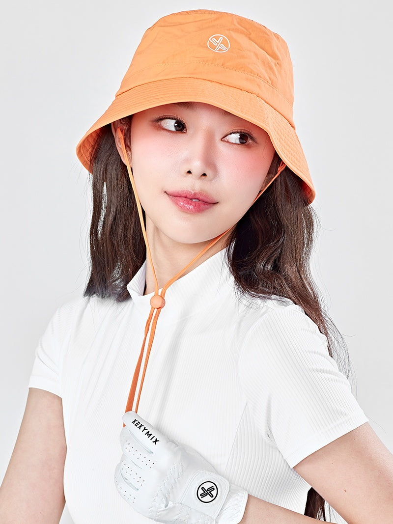 XGUCP06J0 ベーシック バケットハット 取り外し可能 紐付き