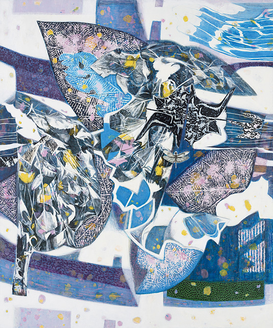 辻井久子 女流画家協会展出品作品