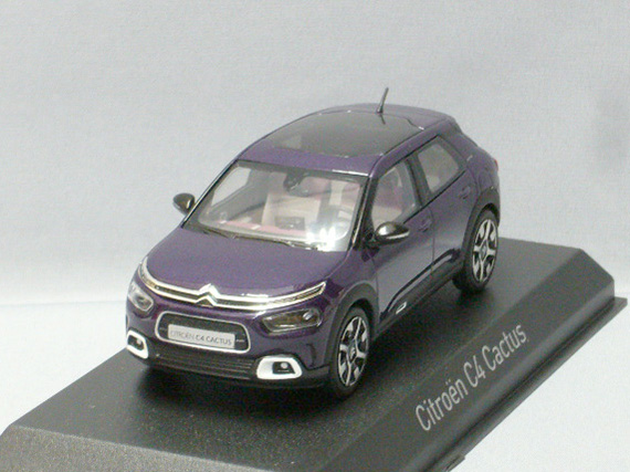 シトロエン C4 カクタス 2018 ディープパープル [ミニカーショップ