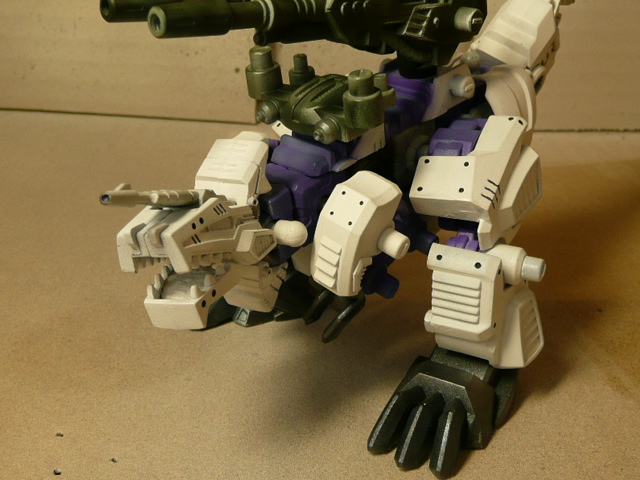 ゾイド格納庫 展示ルーム (GZ24さん) 「ジェノザウラーブロックス