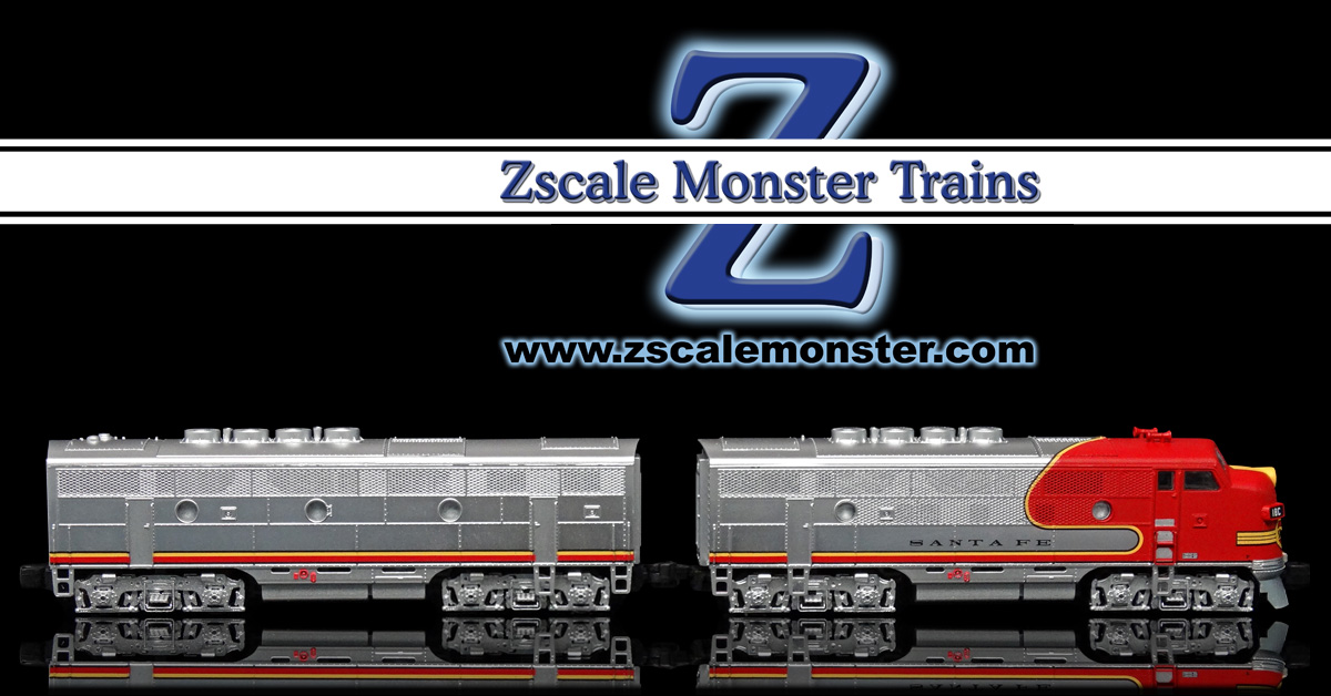 AZL EMD F3 Zscale Monster Trains