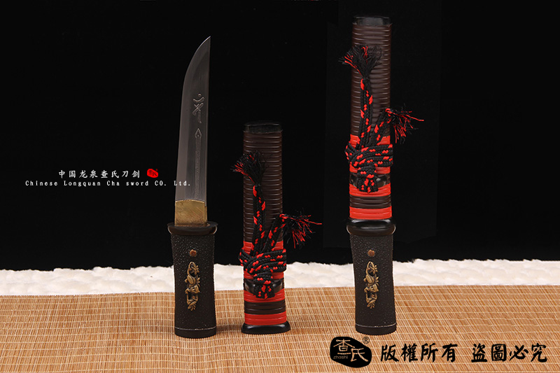 悟空-手工武士短刀-肋差刀_中刀,短刀类_日本武士刀（东洋刀）_查氏刀剑